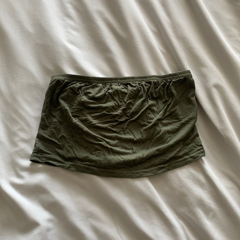 Camo Green tube top
